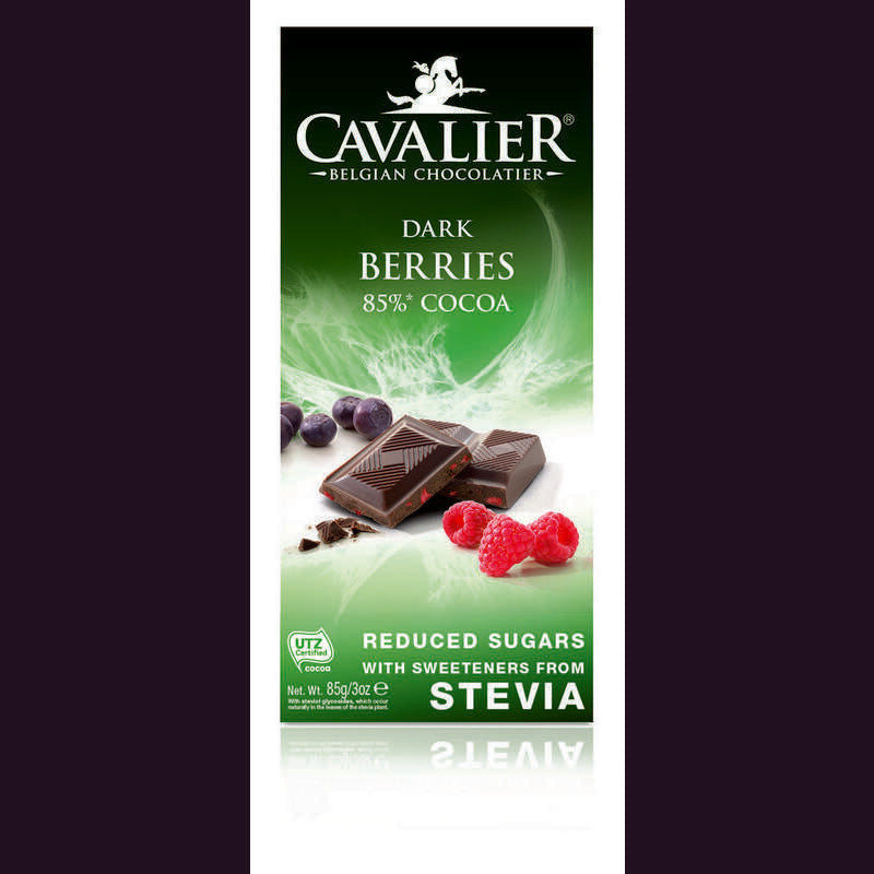 Cavalier Chocolade dark berries 85g