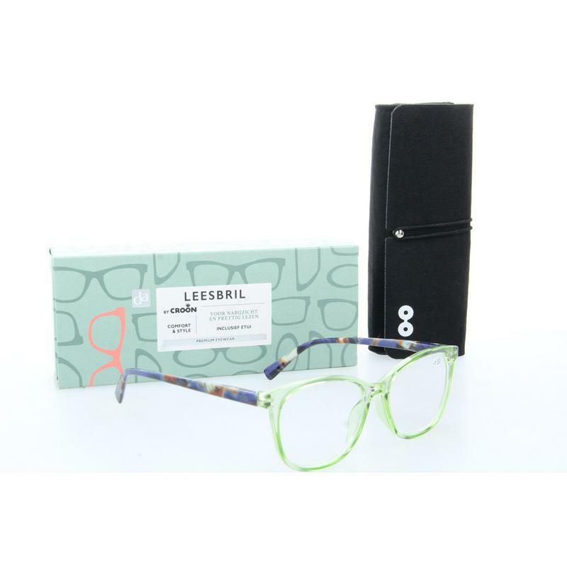DA Leesbril Monroe green +1.5 1st