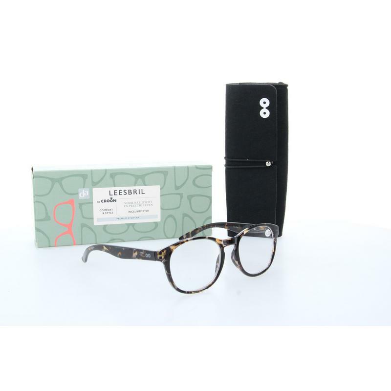 DA Leesbril Neville Havanna brown +1 1st
