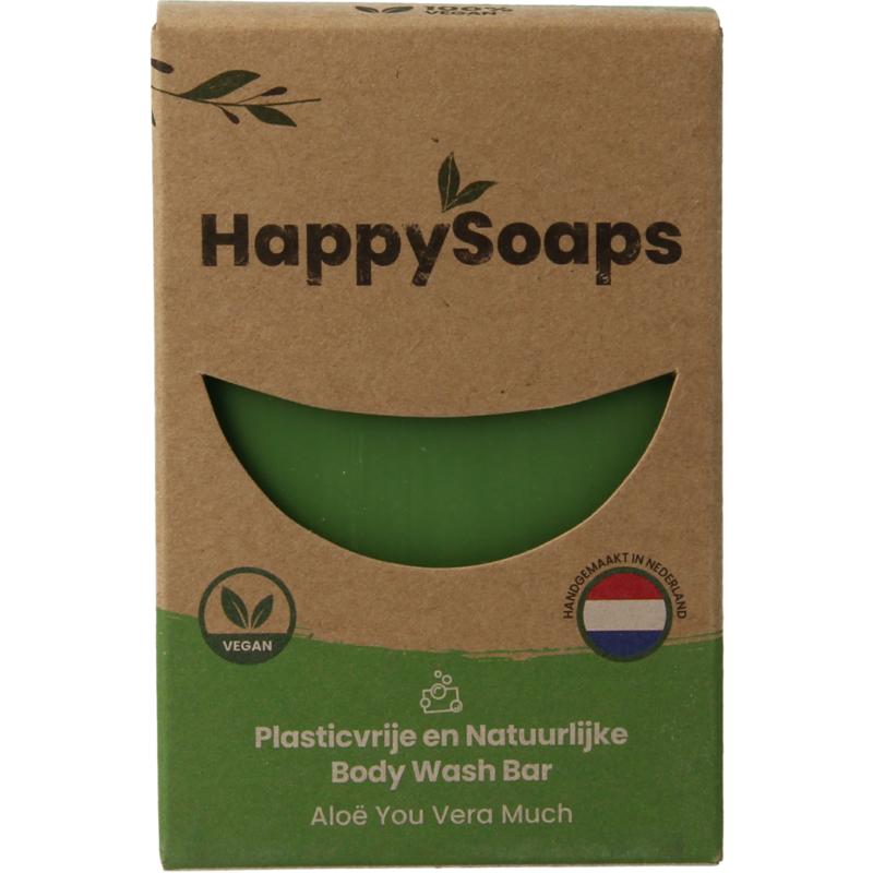 Happysoaps Body bar aloe you vera much 100g