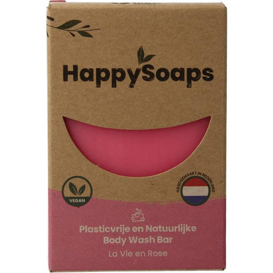 Happysoaps Body bar la vie en rose 100g