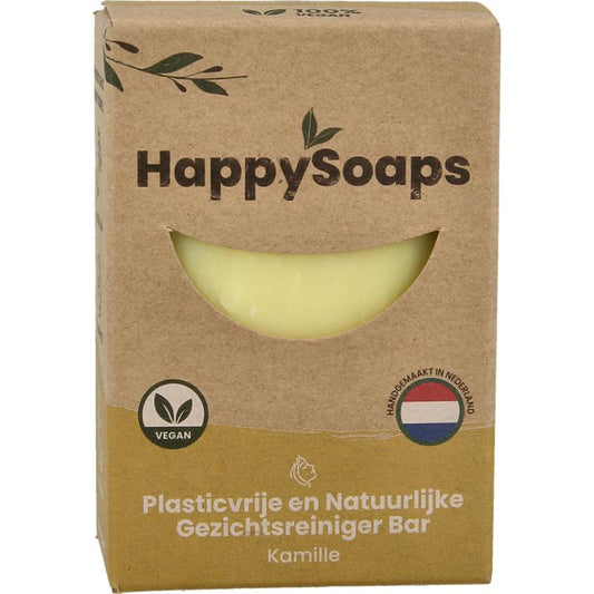 Happysoaps Gezichtreiniger bar kamille 70g