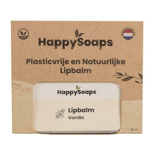 Happysoaps Lipbalm vanille 10g