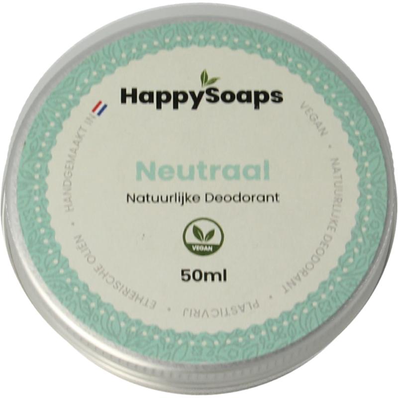Happysoaps Deodorant neutraal 50g