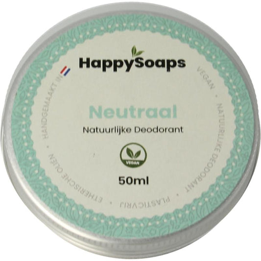 Happysoaps Deodorant neutraal 50g
