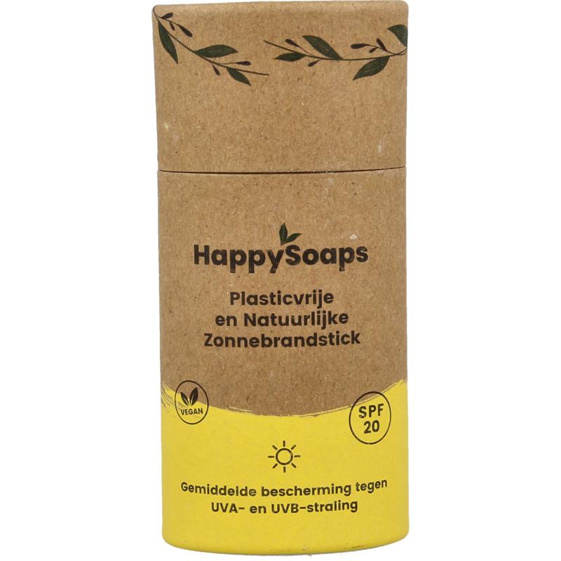 Happysoaps Zonnebrandstick SPF20 50g