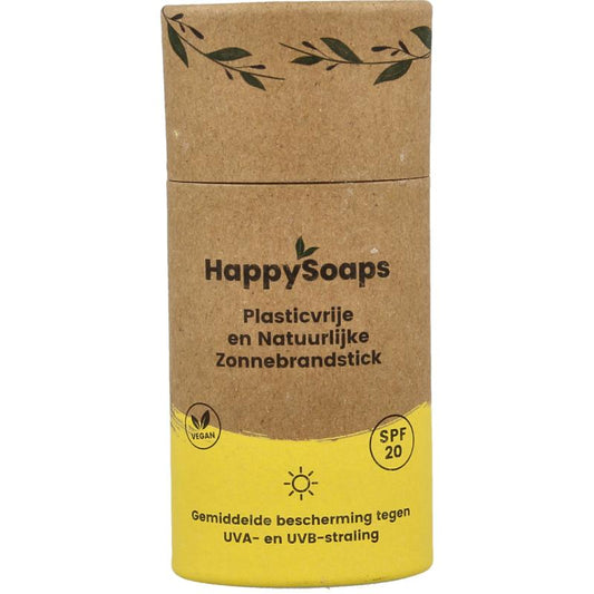 Happysoaps Zonnebrandstick SPF20 50g