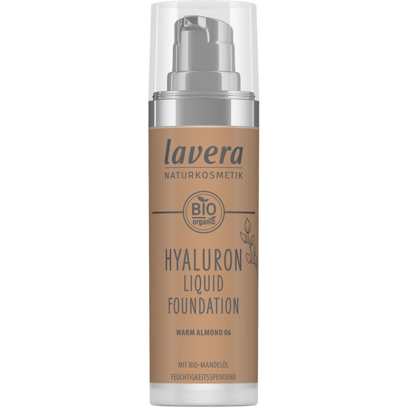 Lavera Hyaluron liquid foundation warm almond 06 30ml