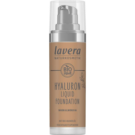 Lavera Hyaluron liquid foundation warm almond 06 30ml