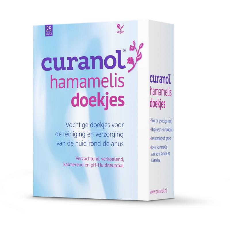 Curanol Hamamelis doekjes 25st