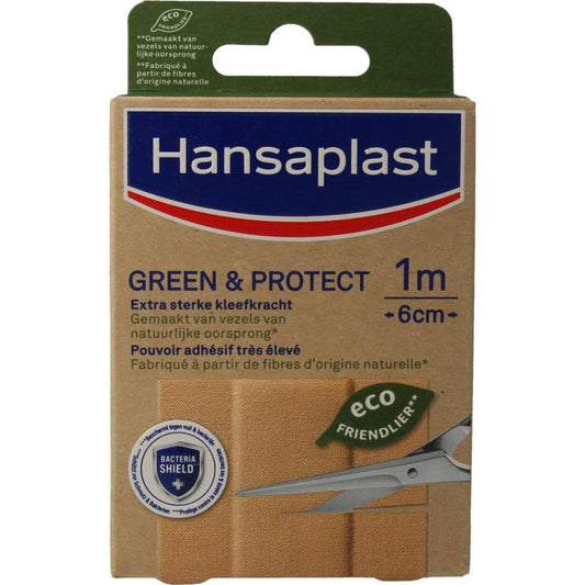 Hansaplast Pleister green & protect 1 meter 1st