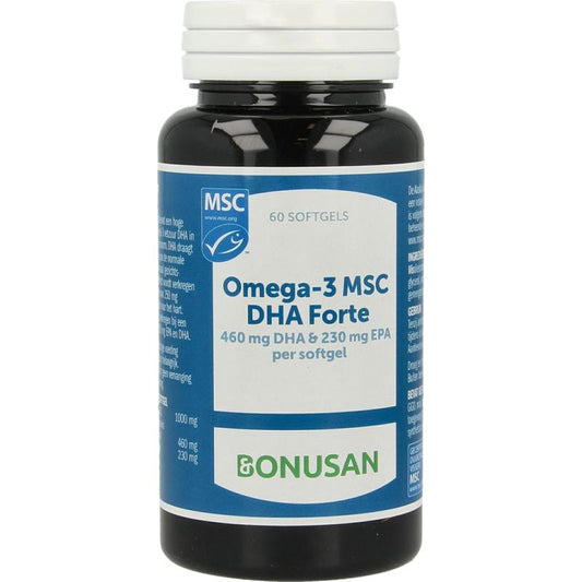 Bonusan Omega 3 MSC DHA forte 60sft