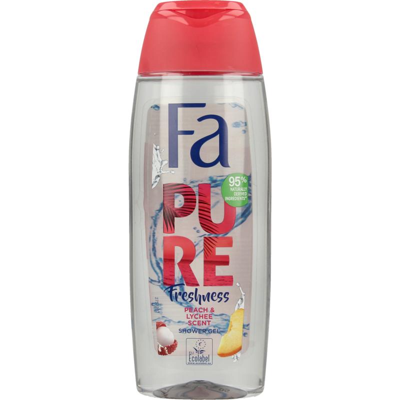 FA Showergel Pure Freshness Peach & Lychee 250ml
