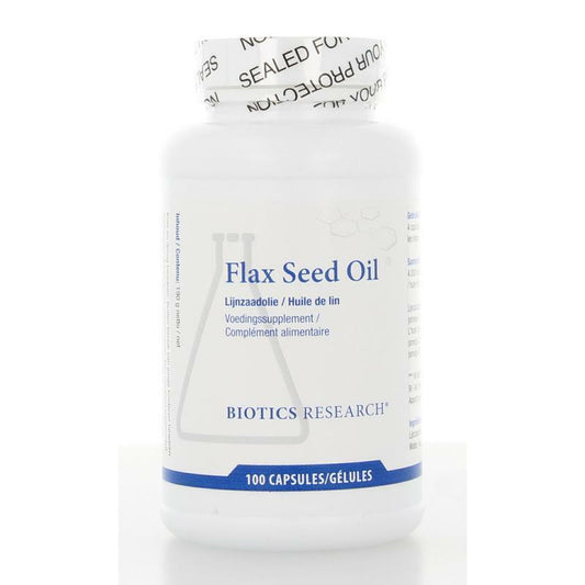 Biotics Lijnzaad / flax seed oil 100sft
