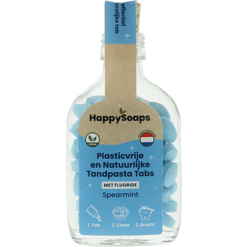 Happysoaps Tandpasta tabs met fluoride 62tb