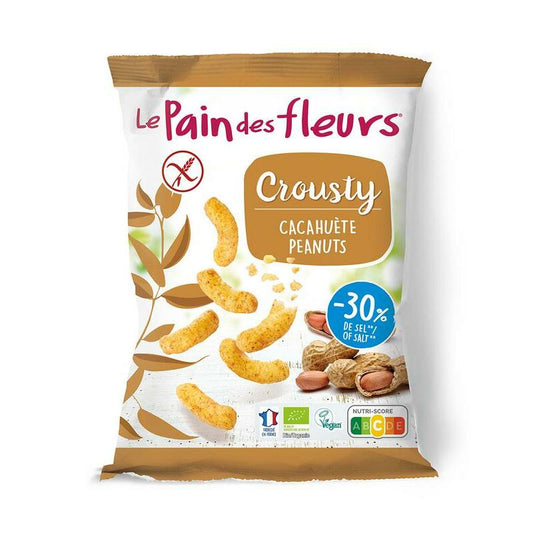 Pain Des Fleurs Chips gepoft pinda bio 75g