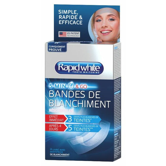 Rapid White Bleaching strips 16st