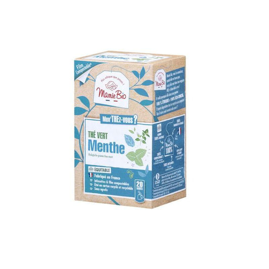 Mamie Bio Groene thee munt bio 30g