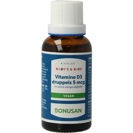 Bonusan Vitamine D3 kind 5mcg 30ml