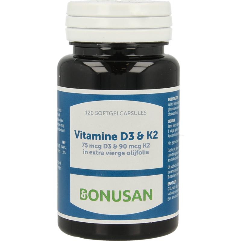 Bonusan Vitamine D3 & K2 120sft