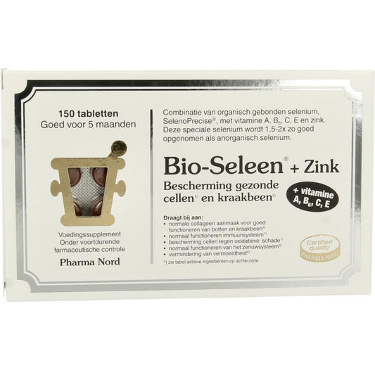 Pharma Nord Bio seleen & zink 150tb