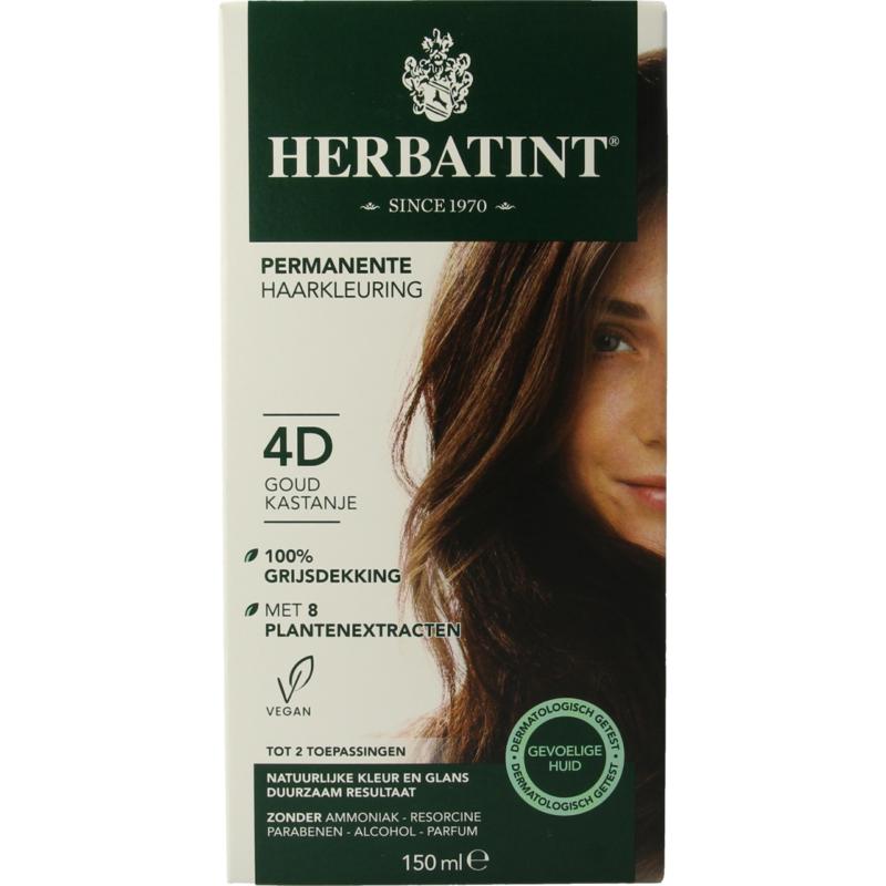 Herbatint 4D Golden chestnut 150ml