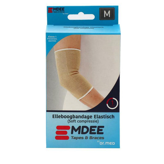 Emdee Elastic support elleboog M huidskleur 1st