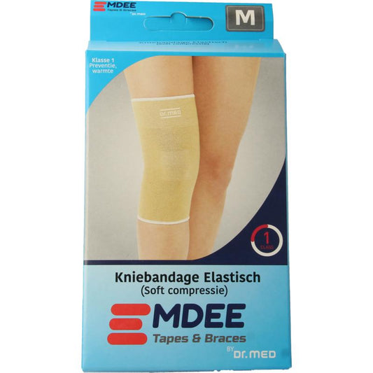 Emdee Elastic support knie maat M huidskleur 1st
