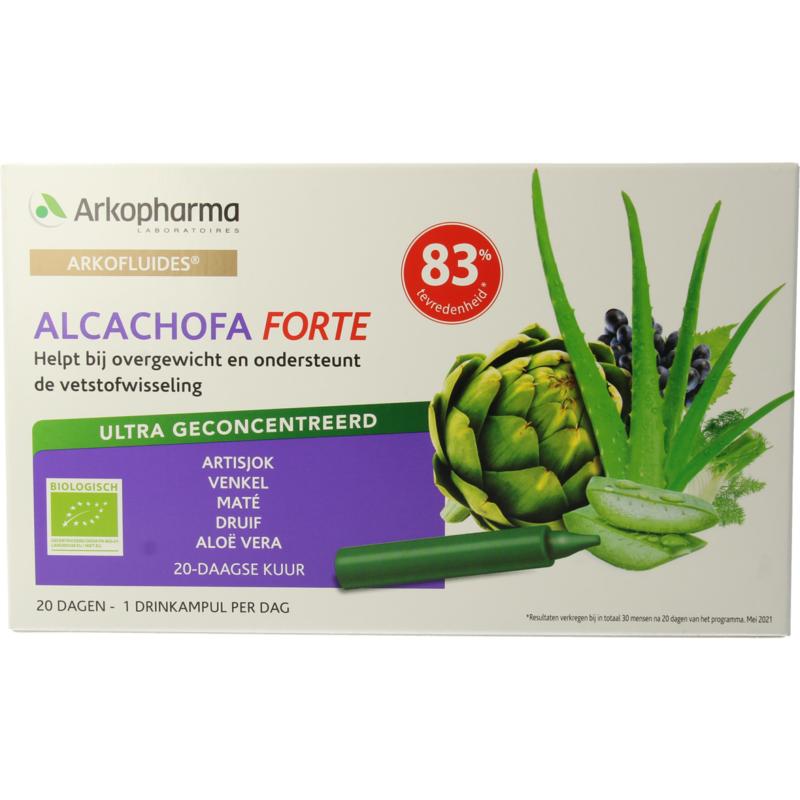 Arkofluids Alcachofa forte bio 20amp