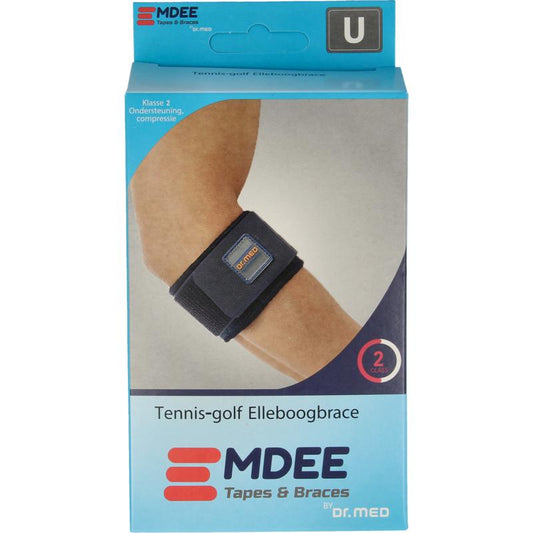 Emdee Tennis/golf arm supportband blauw 1st