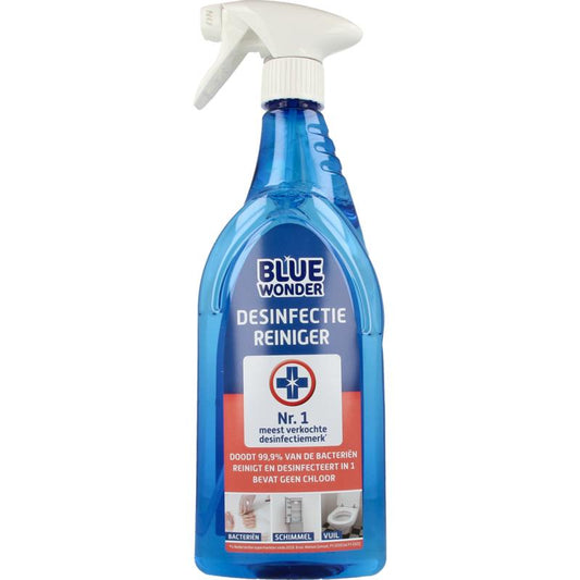 Blue Wonder Desinfectie-reiniger spray 750ml