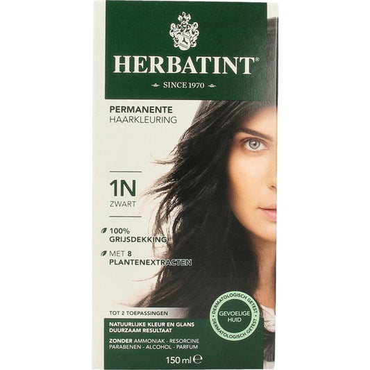 Herbatint 1N Zwart 150ml