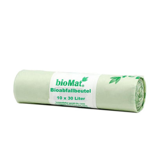 Biomat Wastebag compostable 30 liter 10st