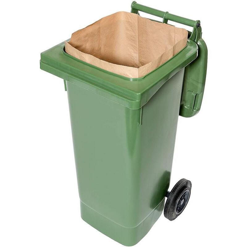 Biomat Wastebag compostable paper 240 liter 25st