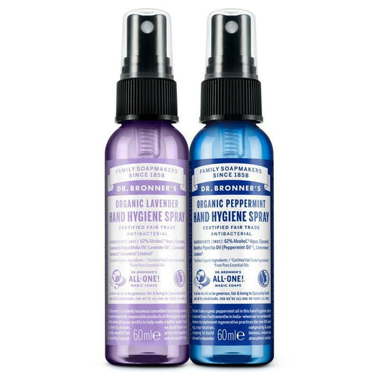 Dr Bronners Handspray duo 60ml