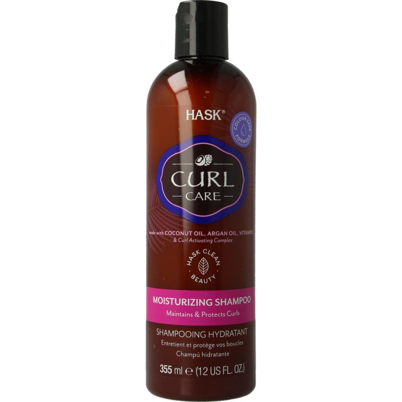 Hask Curl care moisturiser shampoo 355ml