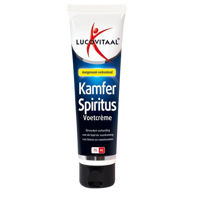 Lucovitaal Voetcreme kamfer spiritus 75ml
