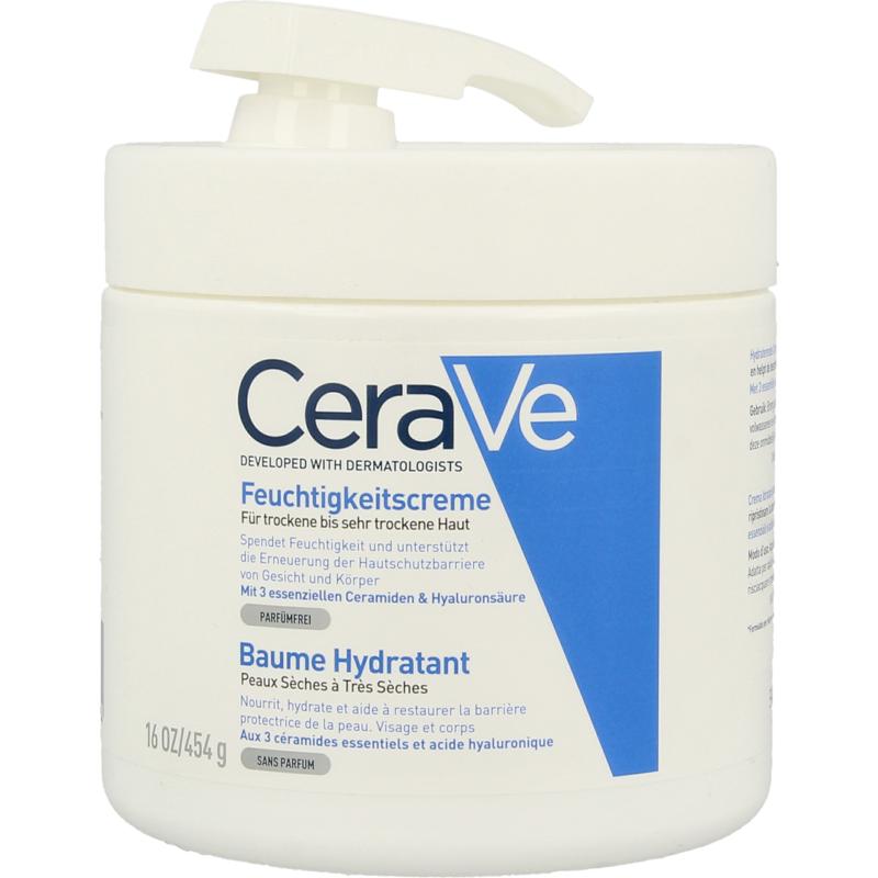 Cerave Hydraterende creme pomp 454g