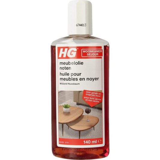 HG Meubelolie noten palissander wenge Belgie 140ml