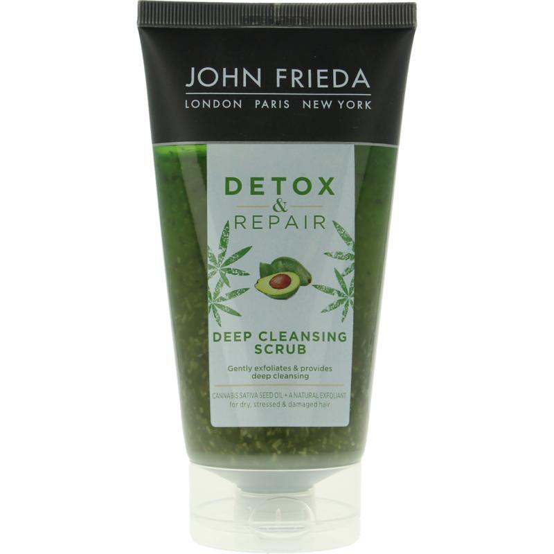 John Frieda Detox & repair deep cleansing scrub 150ml