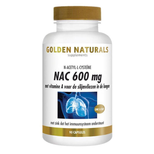 Golden Naturals NAC 600mg 90ca