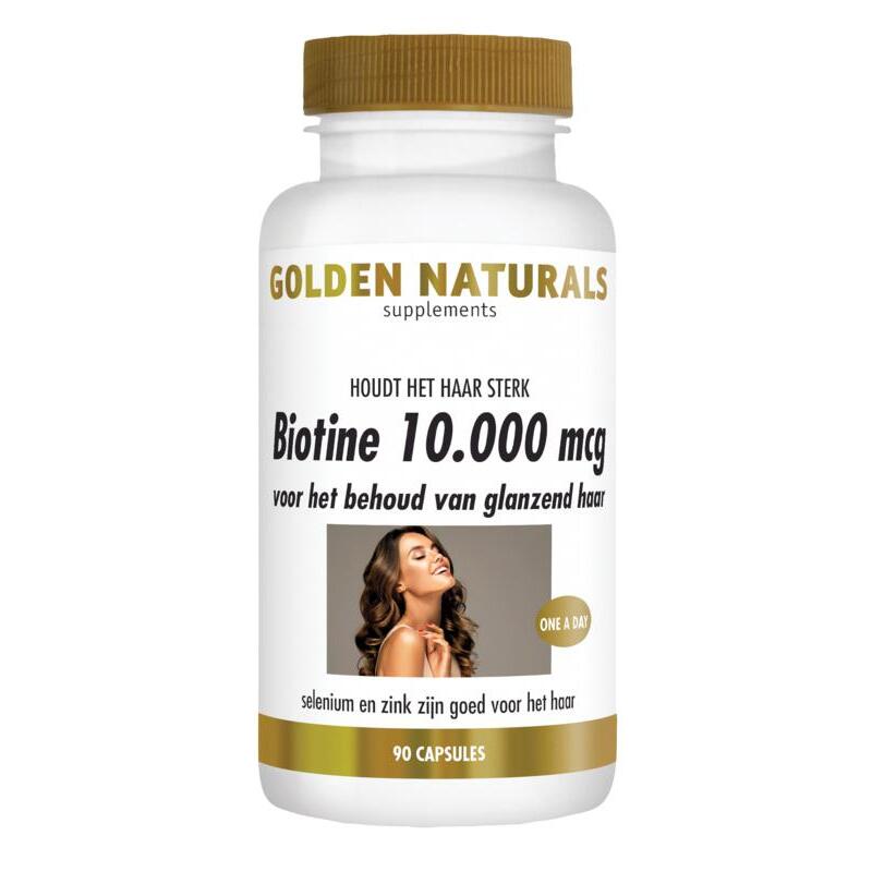 Golden Naturals Biotine 10.000mcg 90ca