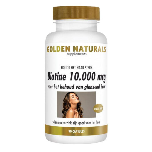 Golden Naturals Biotine 10.000mcg 90ca