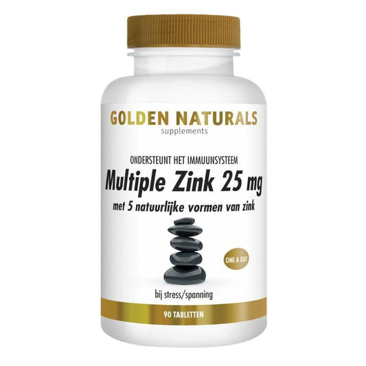 Golden Naturals Multiple zink 25mg 90tb