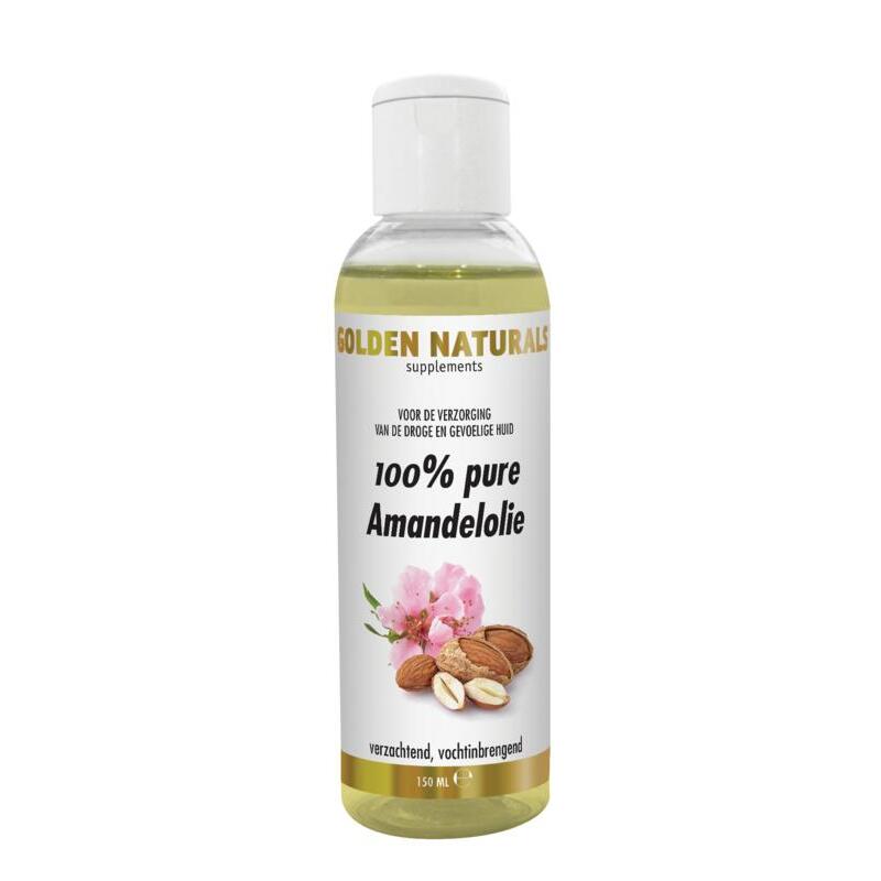 Golden Naturals Amandelolie 100% puur 150ml