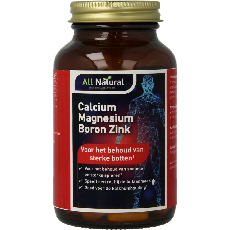 All Natural Calcium magnesium boron zink 90tb