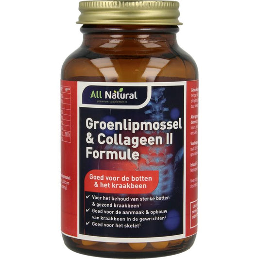 All Natural Groenlipmossel & collageen II formule 60tb