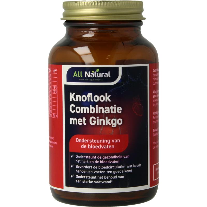 All Natural Knoflook combinatie met ginkgo 100ca
