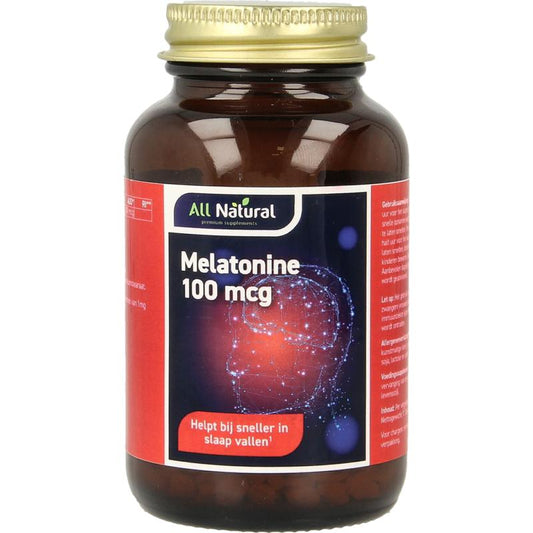 All Natural Melatonine 100mcg 500tb