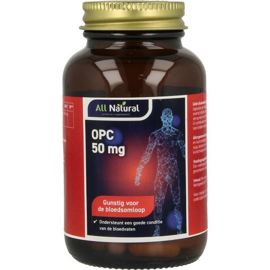 All Natural Opc 50mg 60ca